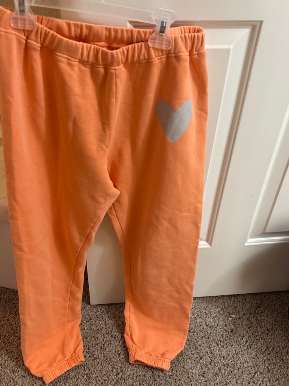 Saltwater Lux, heart sweatpants brand new extra small